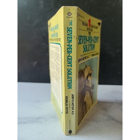 The Seven-Pet-Cent Solution By Jihn H. Watson, M.D. Paperback - Picture 10 of 10